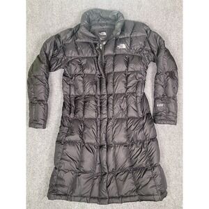 The North Face Metropolis 600 Down Parka Jacket Black Womens Medium